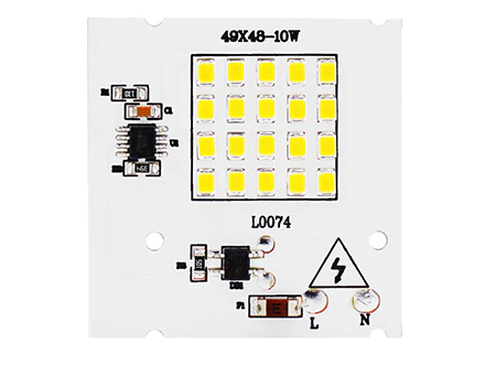 LED COB MODULE 10Вт SMD2835 холодный белый 230В