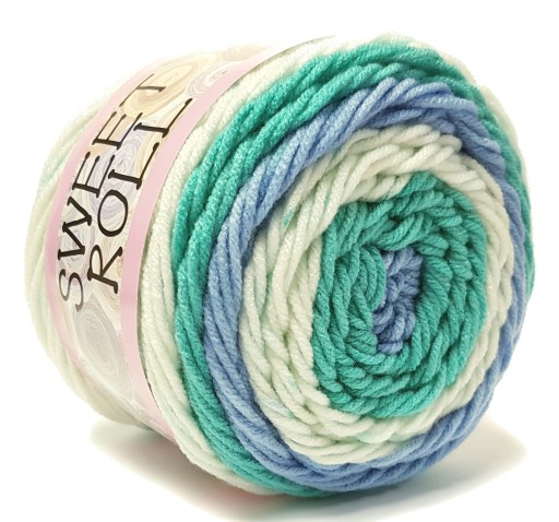 SWEET ROLL YARN акрил 140г МЯТА 1047-18