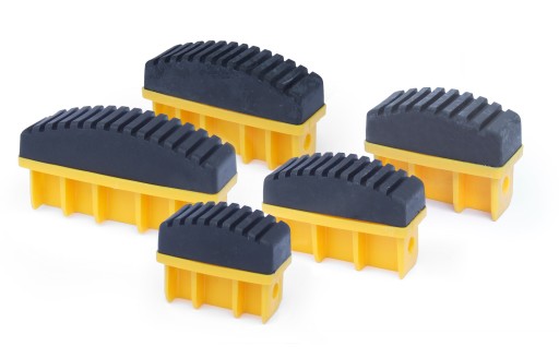 Podgumowana STOPKA stopki do drabiny 22x61 mm ALVE 1szt