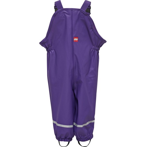 LEGO Wear ogrodniczki, spodnie przeciwdeszczowe fioletowe 9-12 m-cy 80 cm