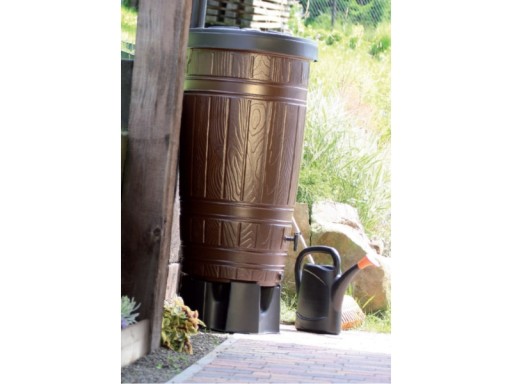 Контейнер Woodcan Brown Rain Barrel 265 л Idwo265-R222