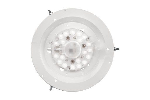 plafon drewniany MODERN + moduł LED 12W dąb 28 cm