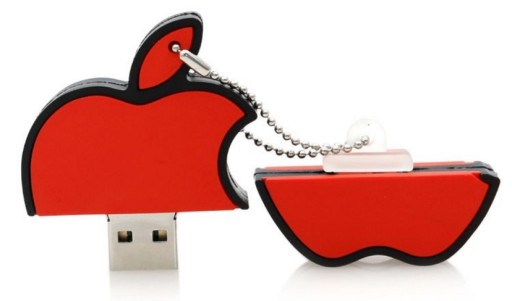 PENDRIVE USB 16 GB IPHONE JABŁKO CZERWONE APPLE