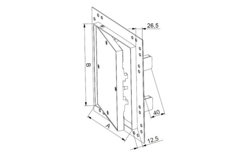 AWENTA ИНСПЕКЦИОННАЯ ДВЕРЬ GK 15x20 KRAL1