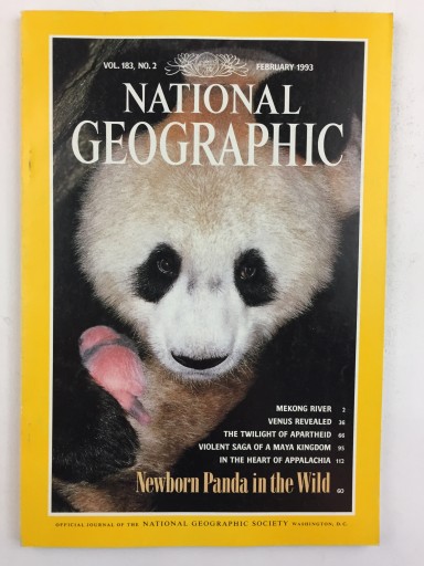 National Geographic, том 183, № 2, февраль 1993 г., ANG