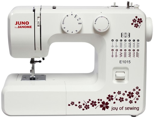 ШВЕЙНАЯ МАШИНА JANOME JUNO E1015 + СУМКА + НОЖКИ