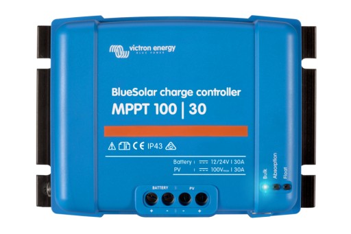 КОНТРОЛЛЕР ЗАРЯДКИ VICTRON ENERGY MPPT 100/30 BLUE SOLAR