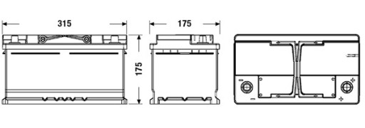 АККУМУЛЯТОР VARTA SILVER DYNAMIC 85 Ач, 800 А, F18