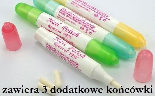 нанесите консилер для лака для ногтей маркером и жидкостью для снятия