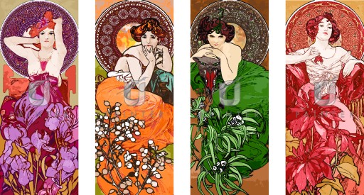 Картина по номерам 50*80см U-PAINTER