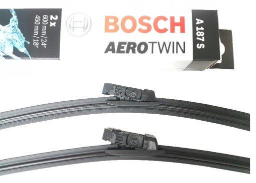 ПЕРЕДНИЕ ЗАДНИЕ ДВОРНИКИ BOSCH VW TOURAN A187S+A331H