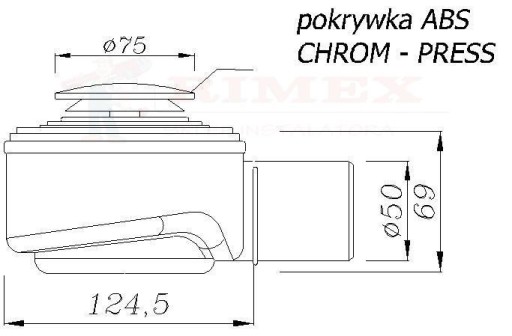 СИФОН ДЛЯ ДУШЕВОГО ПОДДОНА CLICK-CLACK