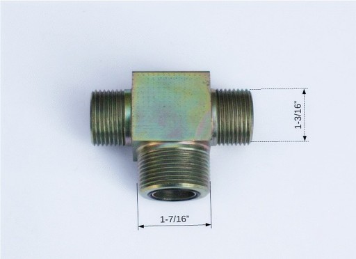 Тройник CAT 8T-1012 для компонентов силовой гидравлики