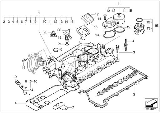 МАСЛЯНЫЙ СЕПАРАТОР ОДМА BMW E46 E90 E91 318 320D E60