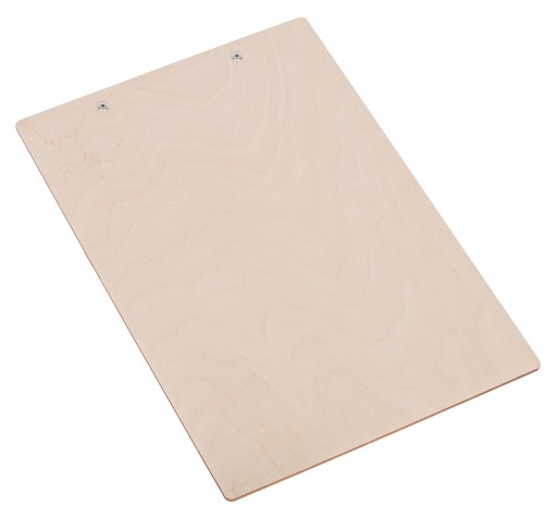 PODKŁADKA z klipem A4 + A5 CLIPBOARD sklejka KLIPS