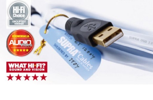 SUPRA USB 2.0 A-B 1 м