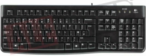 КЛАВИАТУРА LOGITECH K120 ПЛОСКАЯ USB-КЛАВИАТУРА НОВАЯ