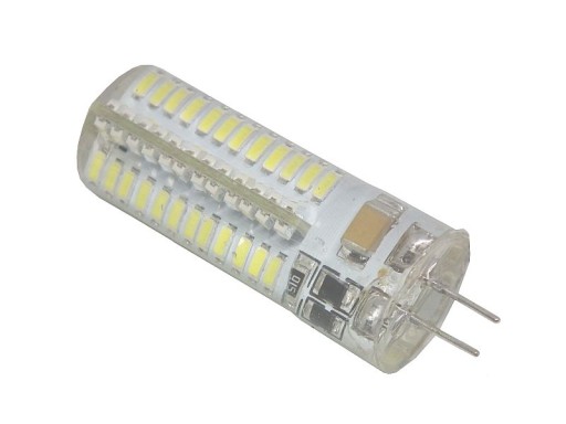 СВЕТОДИОДНАЯ ЛАМПА G4 9Вт 230В силикон COLD 96led