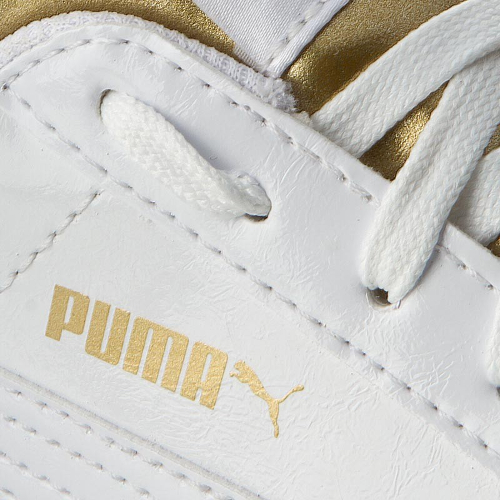 КРОССОВКИ ЖЕНСКИЕ PUMA SMASH, БЕЛОЕ ЗОЛОТО, размер 37,5