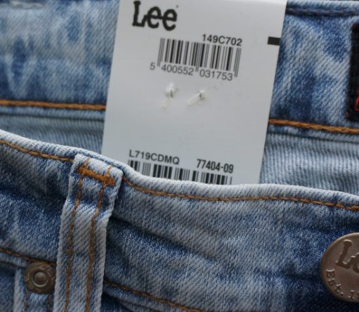Джинсы скинни LEE LUKE Ice стрейч W30 L34