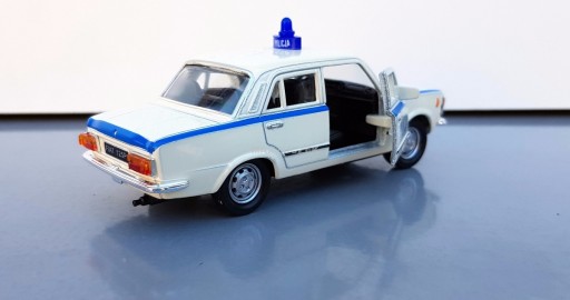 WELLY FIAT 125P МИЛИЦИЯ ПРЛ 1:34