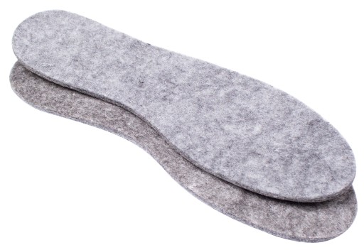 WKŁADKI FILCOWE DO BUTÓW GRUBE 6mm roz. 37 3 pary