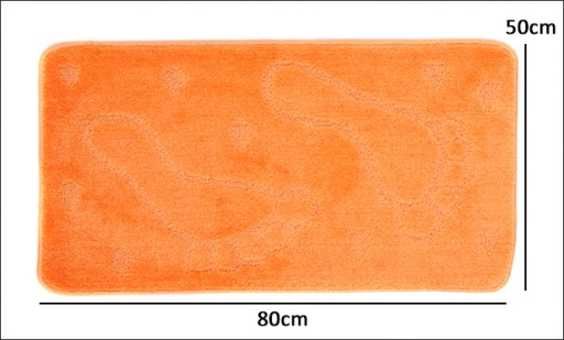 КОВРИКИ ДЛЯ ВАННОЙ 50x80, ПРОТИВОСКОЛЬЗЯЩИЕ, ТОЛСТЫЕ