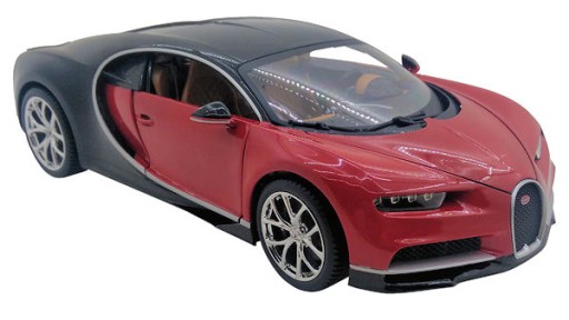 МАСКА BBUGATTI CHIRON O.DOOR BBURAGO 1:18 КРАСНАЯ