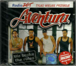 Aventura We Broke The Rules 1 компакт-диск OBSESION BACHATA