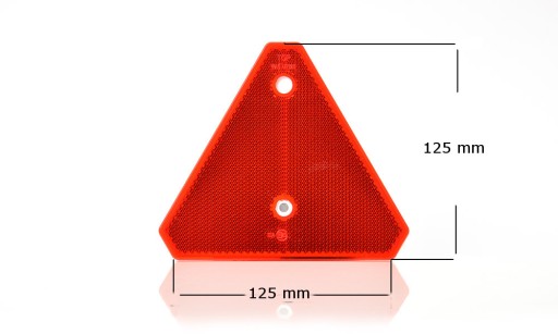 Отражатель Светоотражающий треугольник для прицепов и эвакуаторов WAŚ