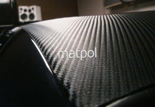 МАТОВАЯ ТЕРМОПЛАСТИЧНАЯ ФОЛЬГА CARBON 3D 152 x 50 см