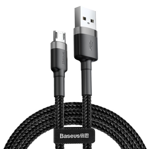 ДВУСТОРОННИЙ КАБЕЛЬ BASEUS 2.4A 50CM MICRO USB QC 3