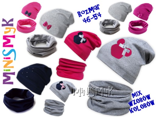 SET CAP + TUBA BEANIE COLORS Colours 50-52