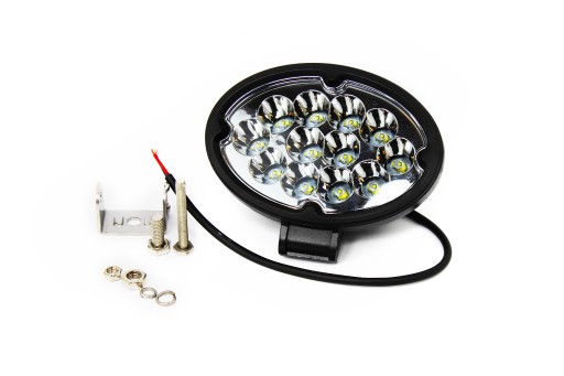 LAMPA LEDOWA 12 LED ROBOCZA 12-24V OWALNA DUŻA