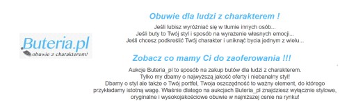 Glany STEEL Niskie 3 dziurowe SKÓRA Niebieskie Czarne OKAZJA Rozmiar 40