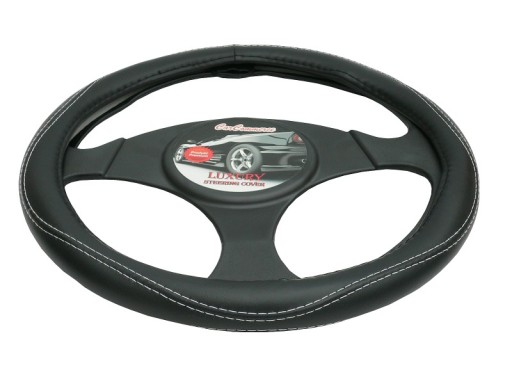ПОДАРКИ ЧЕХОЛ ДЛЯ РУЛЯ M 37 39 см PREMIUM LUXURY