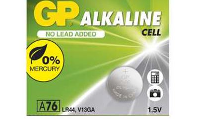 2x AG13 GP ЩЕЛОЧНЫЕ БАТАРЕИ LR44 A76 1154 G13