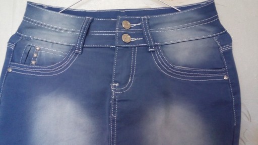 olowkowa spodnica jeans cienka rozm m/l.