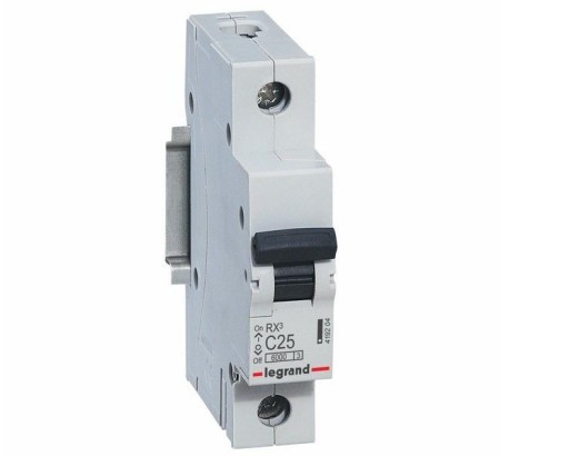 АВТОМАТИЧЕСКИЙ ВЫКЛЮЧАТЕЛЬ LEGRAND RX3 1P C25A S301