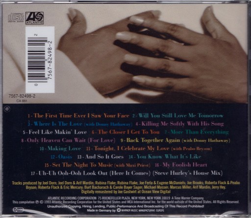CD- РОБЕРТА ФЛЭК- SOFTLY: BEST OF (НОВИНКА В ФОЛЬГЕ)