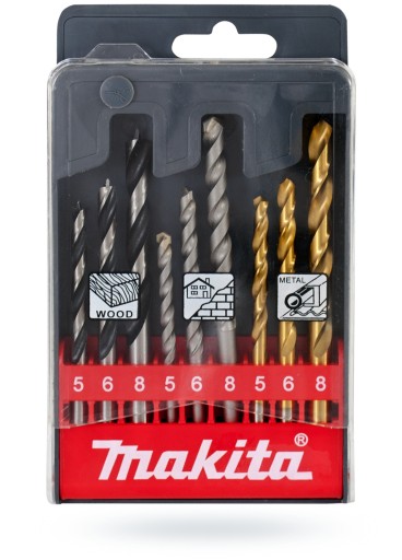 Набор сверл Makita dk0050x1 HP1631K + GA5030R