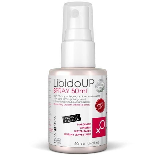 Lovely Lovers LibidoUP SPRAY 50ml = WIĘKSZY ORGAZM