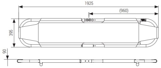 АЛЮМИНИЕВЫЙ СКЛАДНОЙ АВАРИЙНЫЙ СТРОИТЕЛЬ DX 040 20