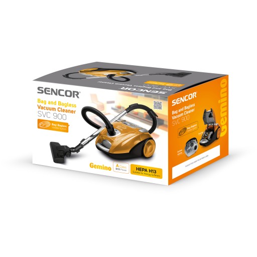 Sencor SVC 900 2в1 Пылесос без мешка/с мешком