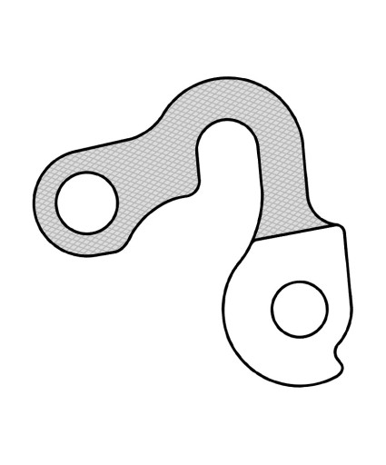 Подвеска переключателя передач Kalkhoff Crescent Jamis K2 GH-129