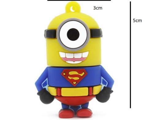 USB-ПЕРЕДНИК 16 ГБ МИНЬОНЫ СУПЕРМЕН СКАЗОЧНЫЙ ГЕРОЙ