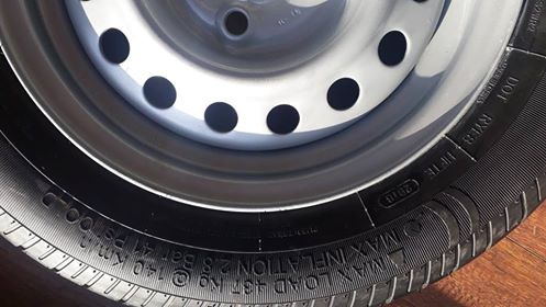 КОЛЕСА 165/70 R13 79N для прицепа в сборе 4х100