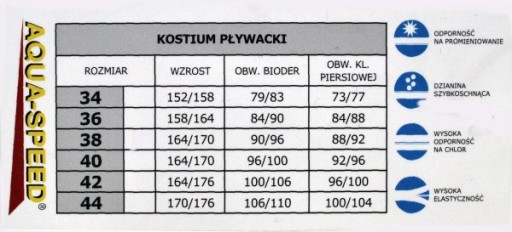 Kostium AQUA-SPEED LISA roz. XL (42) kol. 49