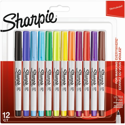 Маркеры SHARPIE ULTRA FINE POINT Ручки 12 шт.