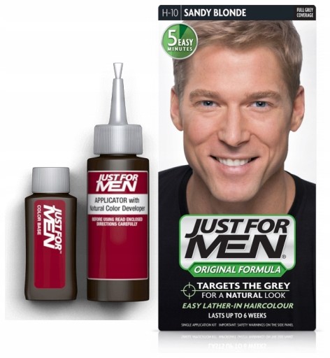 Шампунь для депиляции Just For Men Ash Blonde H10